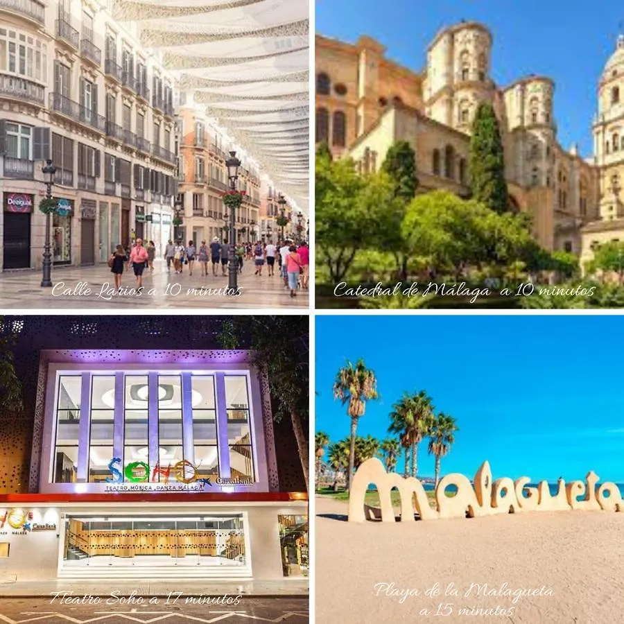 La Boheme Malaga Centro Junto Casa Natal Picasso Apartment
