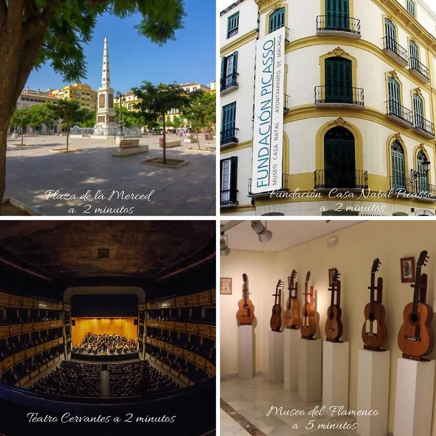 La Boheme Malaga Centro Junto Casa Natal Picasso Apartment